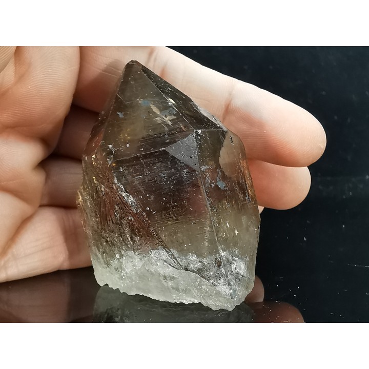 Quartz fumé  Les Rochassiers - MONT BLANC - FRANCE