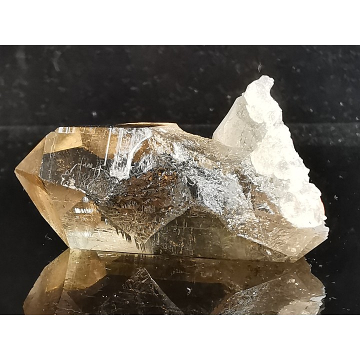 Quartz fumé  Les Rochassiers - MONT BLANC - FRANCE