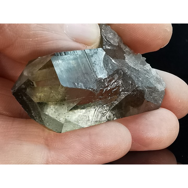 Quartz fumé  Les Rochassiers - MONT BLANC - FRANCE
