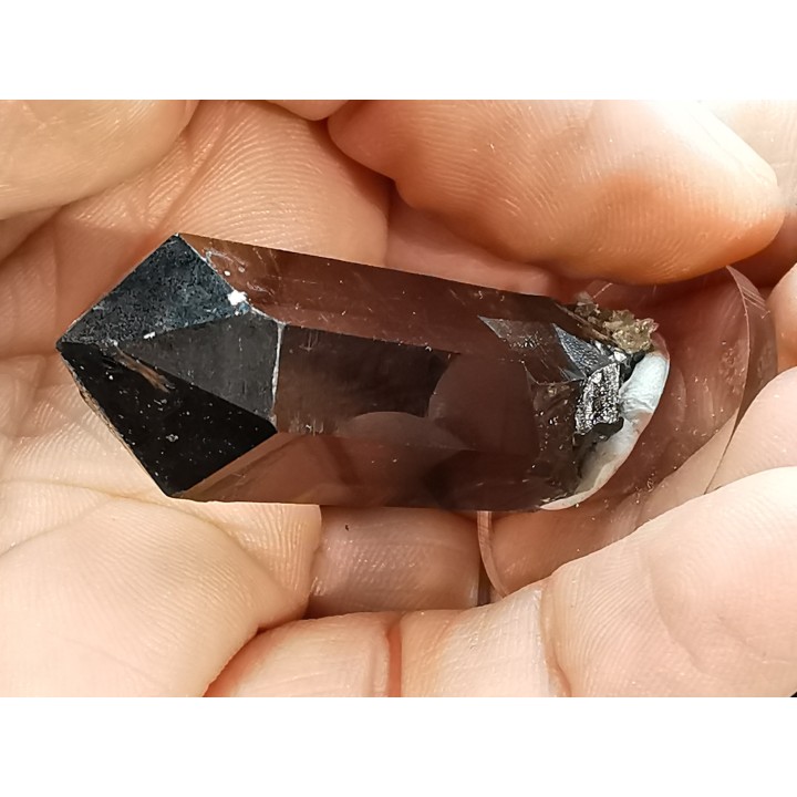 Quartz fumé  Les Rochassiers - MONT BLANC - FRANCE