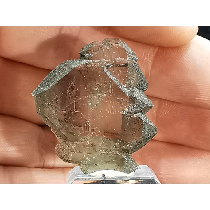 Quartz fumé  Les Rochassiers - MONT BLANC - FRANCE