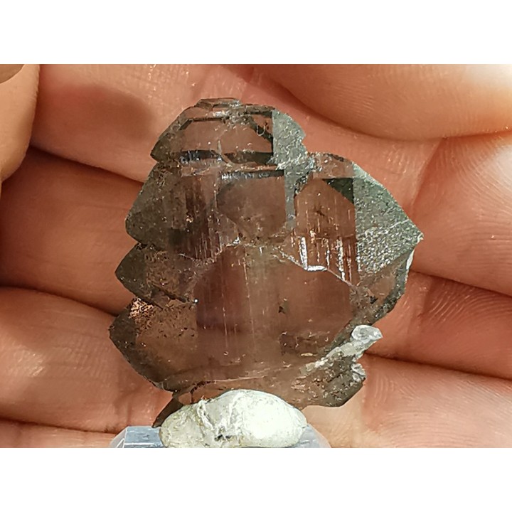 Quartz fumé  Les Rochassiers - MONT BLANC - FRANCE