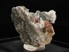 sphalerites orange avec quartz  haus Rappolstein vein,  Sainte Marie Aux Mines, Alsace - FRANCE