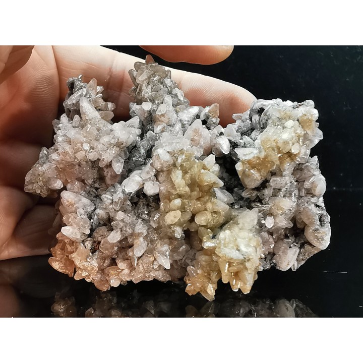 cobato calcite   Bou Azzer mine, Maroc