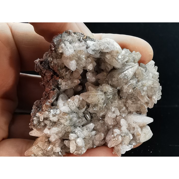 cobato calcite   Bou Azzer mine, Maroc