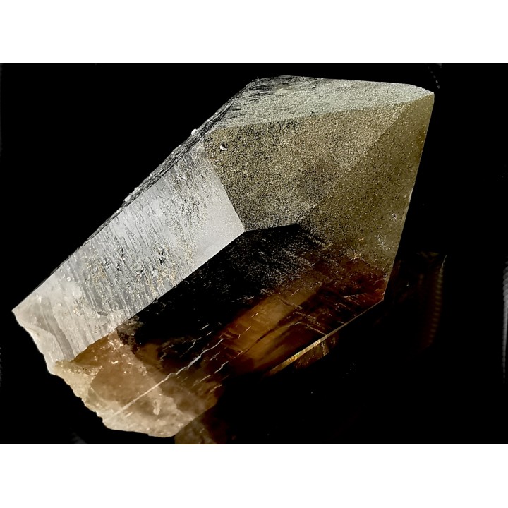 Quartz fumé  Les Rochassiers - MONT BLANC - FRANCE