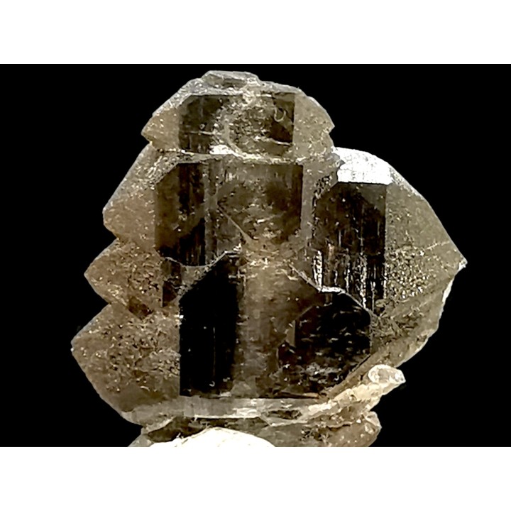 Quartz fumé  Les Rochassiers - MONT BLANC - FRANCE