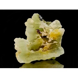 Périmorphose de prehnite après anhydride  Bindougou, Diakon, Kayes, Mali