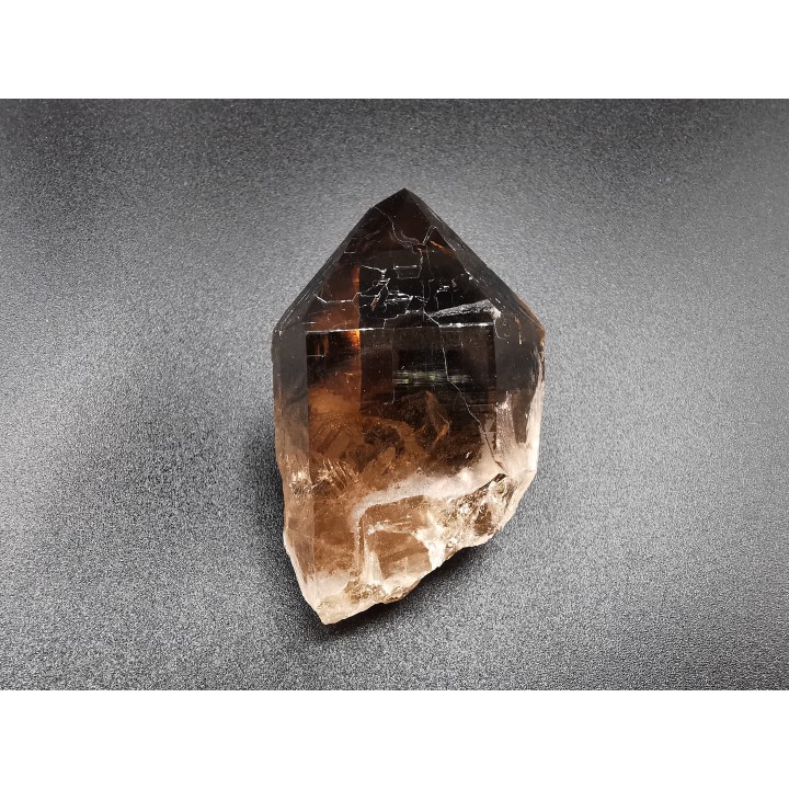 Quartz fumé  Les Rochassiers - MONT BLANC - FRANCE
