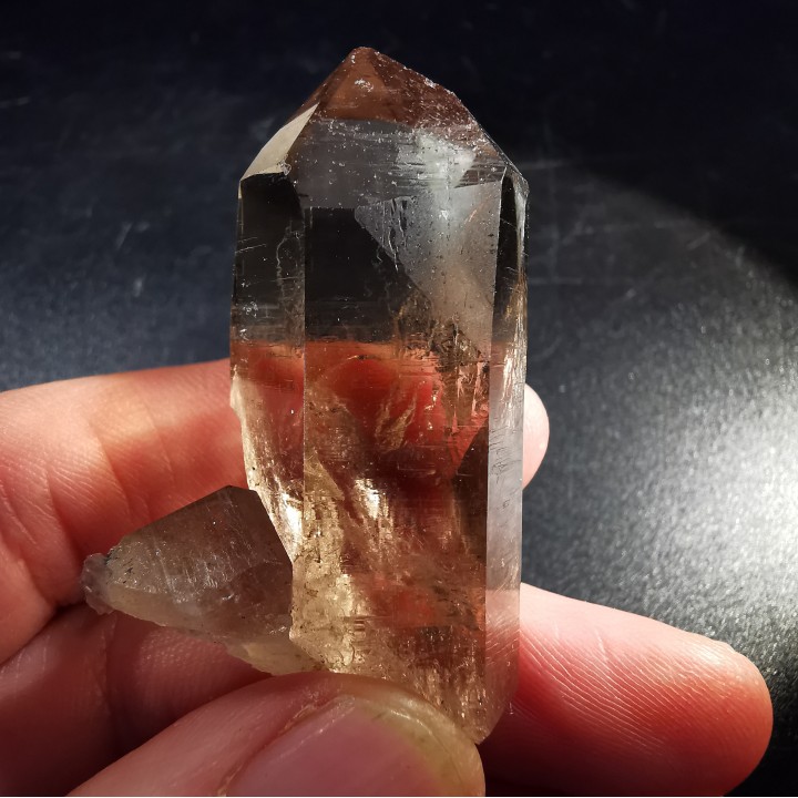 Quartz fumé  Les Rochassiers - MONT BLANC - FRANCE