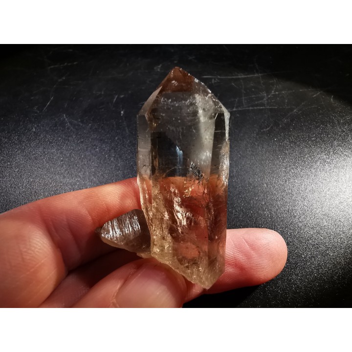 Quartz fumé  Les Rochassiers - MONT BLANC - FRANCE