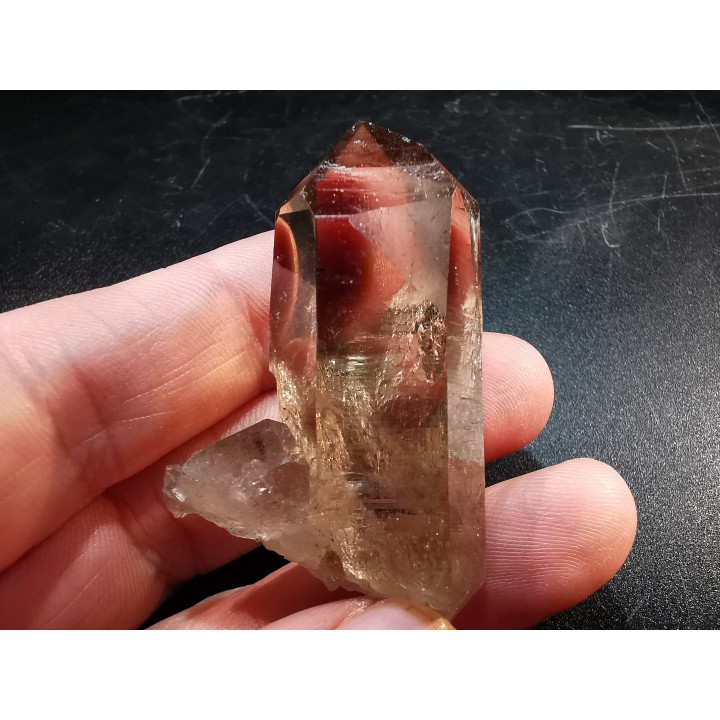 Quartz fumé  Les Rochassiers - MONT BLANC - FRANCE