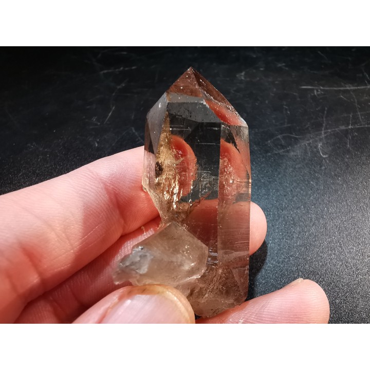 Quartz fumé  Les Rochassiers - MONT BLANC - FRANCE