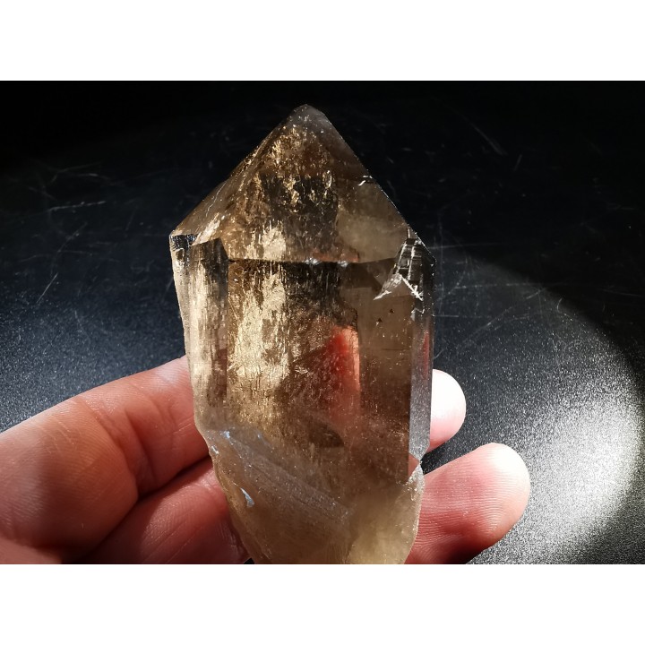 Quartz fumé  Les Rochassiers - MONT BLANC - FRANCE
