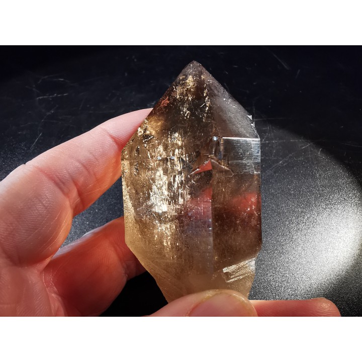 Quartz fumé  Les Rochassiers - MONT BLANC - FRANCE