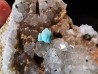 Malachite - Quartz  Bouque payrol, Camares,  Aveyron,  France