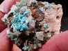 Malachite - Quartz Bouque payrol, Camares, Aveyron, France