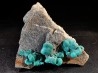Malachite - Quartz  Bouque payrol, Camares,  Aveyron,  France