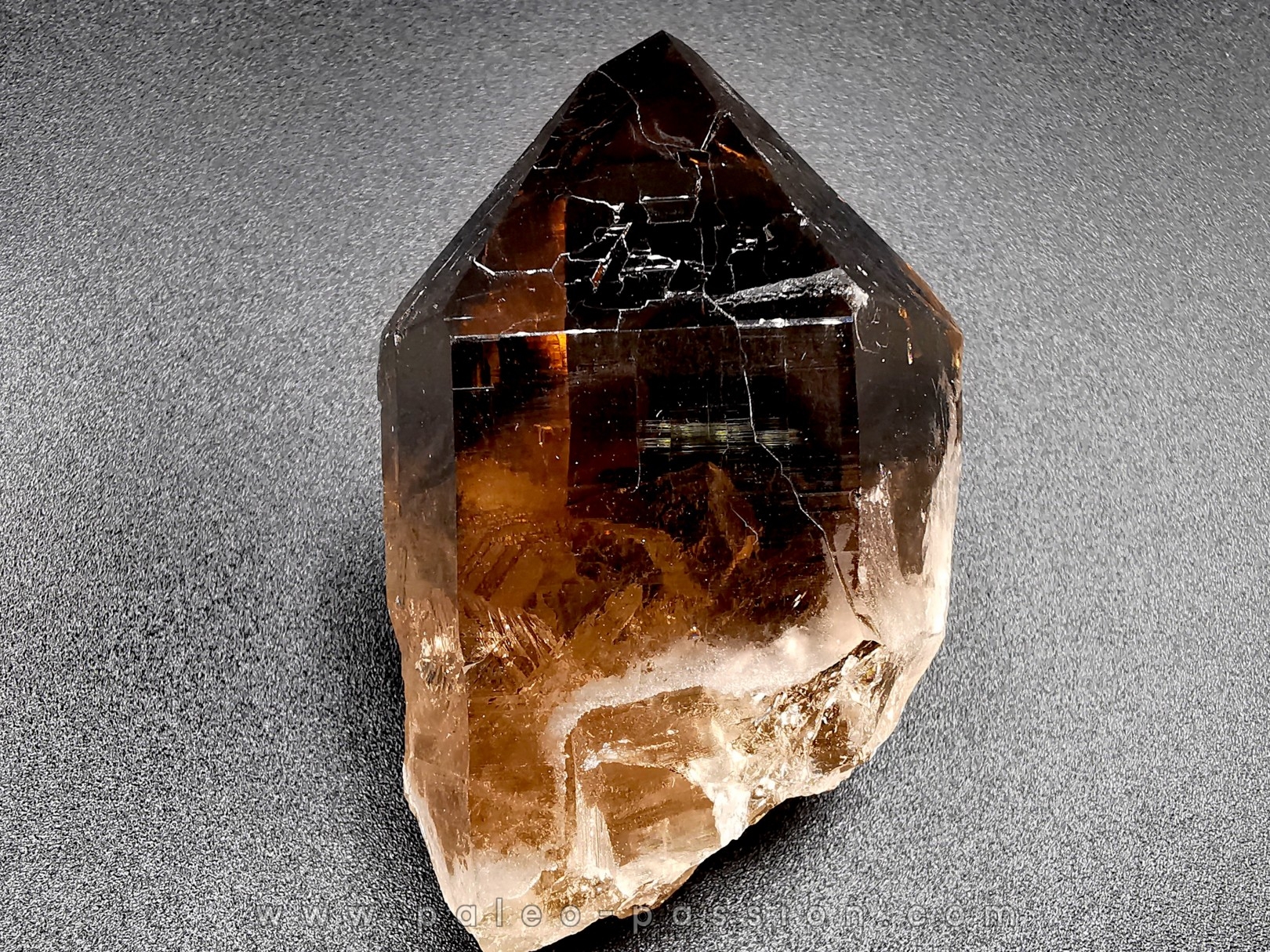 Quartz fumé Les Rochassiers - MONT BLANC - FRANCE