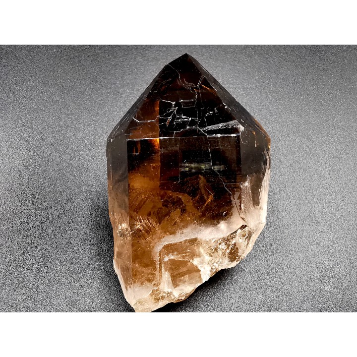 Quartz fumé  Les Rochassiers - MONT BLANC - FRANCE