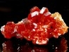 VANADINITE sur BARYTE// Mibladen, Morocco