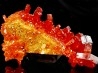 VANADINITE sur BARYTE - Mibladen, Maroc