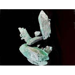 association de cristaux biterminés de Malachite   Tsuneb, Namibie