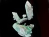 association de cristaux biterminés de Malachite Tsuneb, Namibie