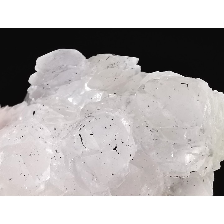 Calcite "pile d'assiettes" - Hayange mine, Moselle - FRANCE