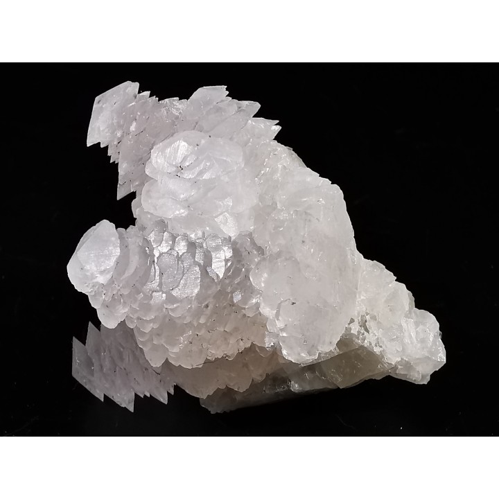 Calcite "pile d'assiettes" - Hayange mine, Moselle - FRANCE