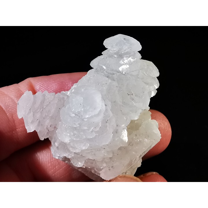 Calcite "pile d'assiettes" - mine de Hayange, Moselle - FRANCE