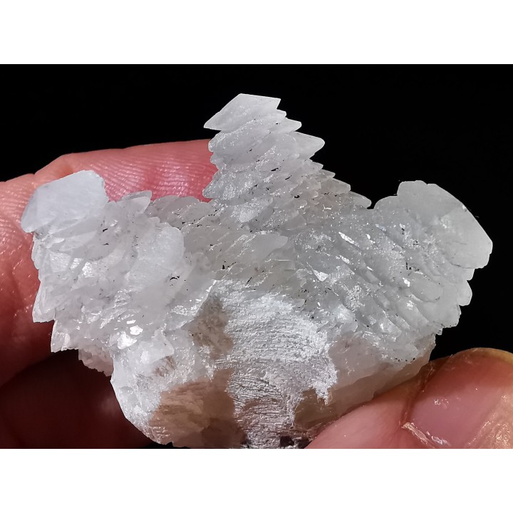 Calcite "pile d'assiettes" - mine de Hayange, Moselle - FRANCE