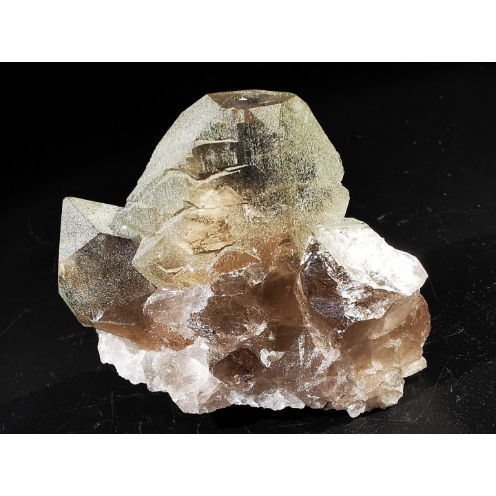 Quartz fumé  Les Rochassiers - MONT BLANC - FRANCE