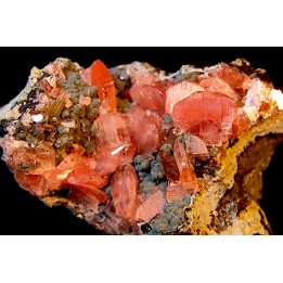 Rhodochrosite - Uchucchacua mine, Peru