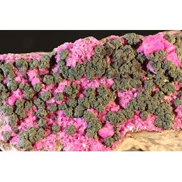 cobatodolomite and malachite  - Katanga, RDC
