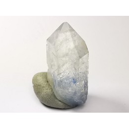 Quartz avec dumortiérite, Vaca Morta, BRESIL
