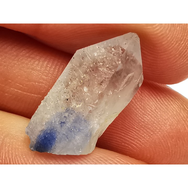 Quartz avec dumortiérite, Vaca Morta, BRESIL