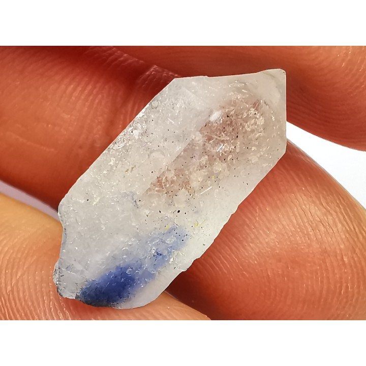 Quartz with dumortierite, Vaca Morta, Brazil