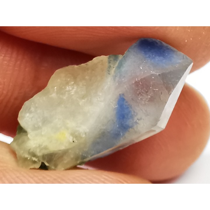 Quartz avec dumortiérite, Vaca Morta, BRESIL