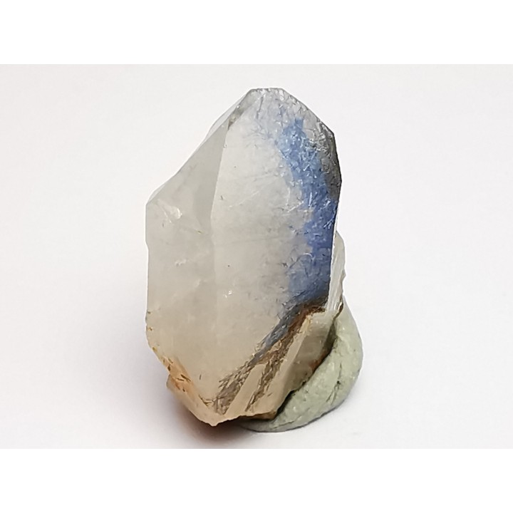 Quartz with dumortierite, Vaca Morta, Brazil