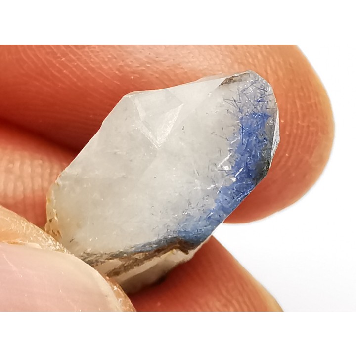 Quartz avec dumortiérite, Vaca Morta, BRESIL