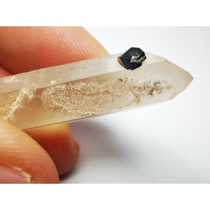 Anatase on Quartz from Madagascar