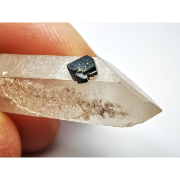 Anatase on Quartz from Madagascar