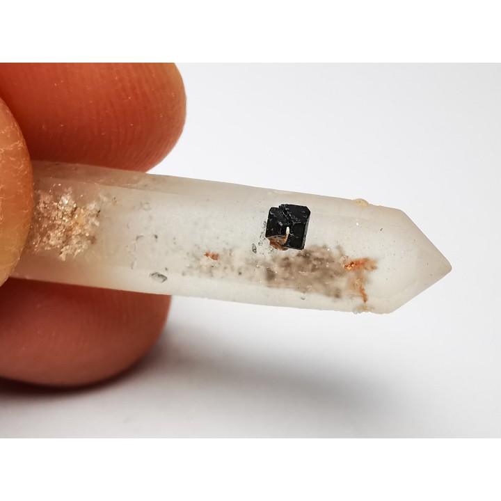 Anatase on Quartz from Madagascar
