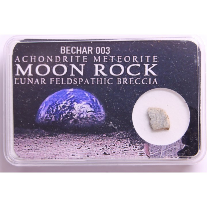 MOON ROCK: Lunar feldspath breccia - Bechar003