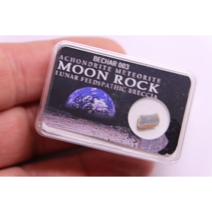MOON ROCK: Lunar feldspath breccia - Bechar003