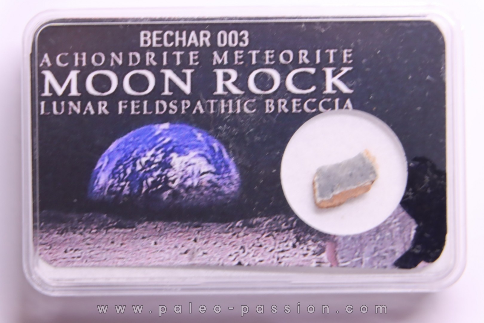 MOON ROCK: Lunar feldspath breccia - Bechar003
