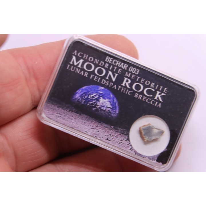 MOON ROCK: Lunar feldspath breccia - Bechar003