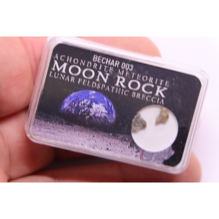 MOON ROCK: Lunar feldspath breccia - Bechar003