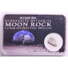 Météorite: Lunar bréche feldspath - Bechar003